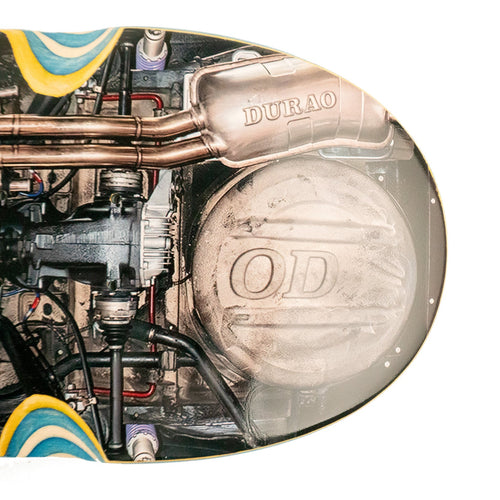 Hardbody Antonio Durao Car Underneath Deck 8" | 8.38"