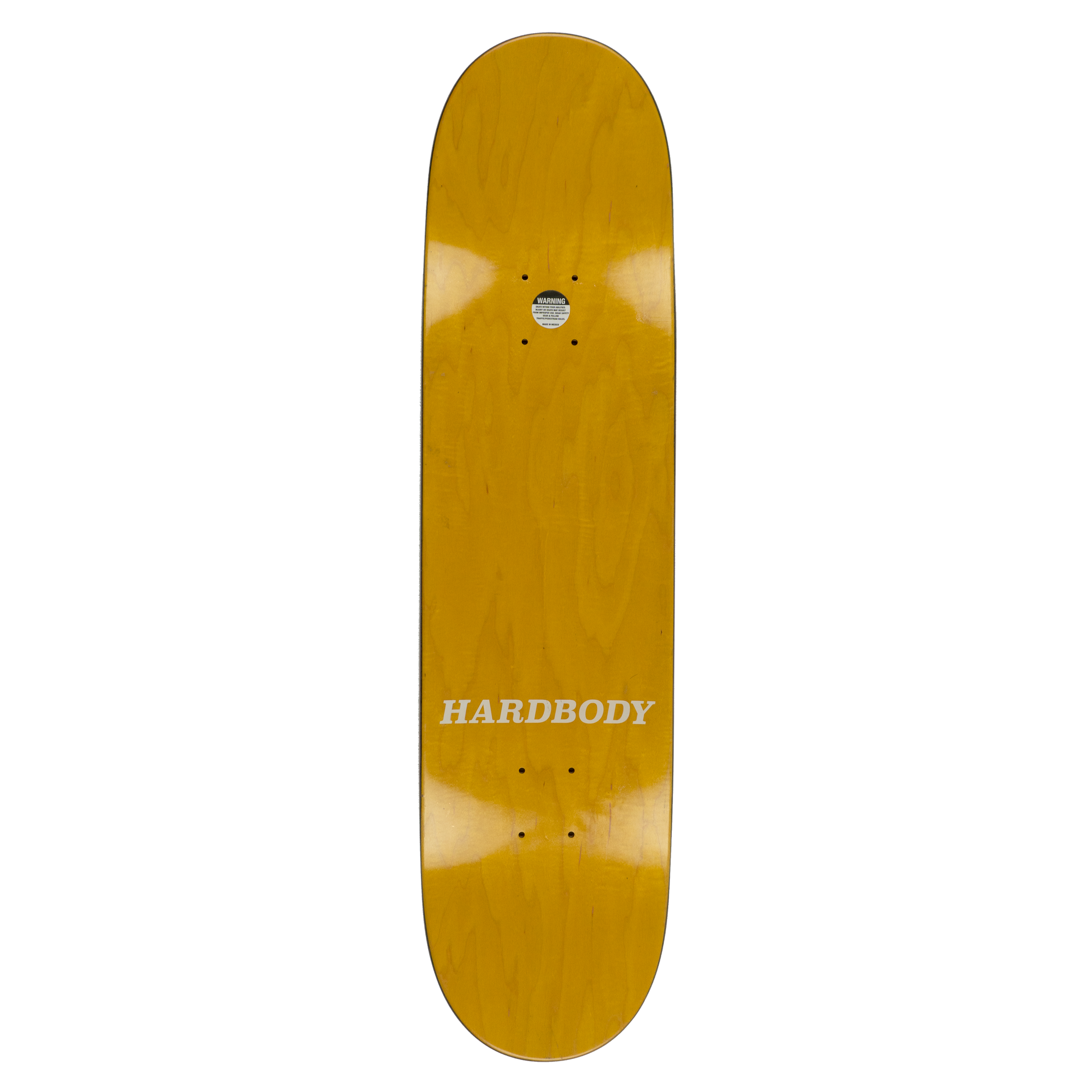 Hardbody Stacked Logo Deck Navy/Grey 8.25"