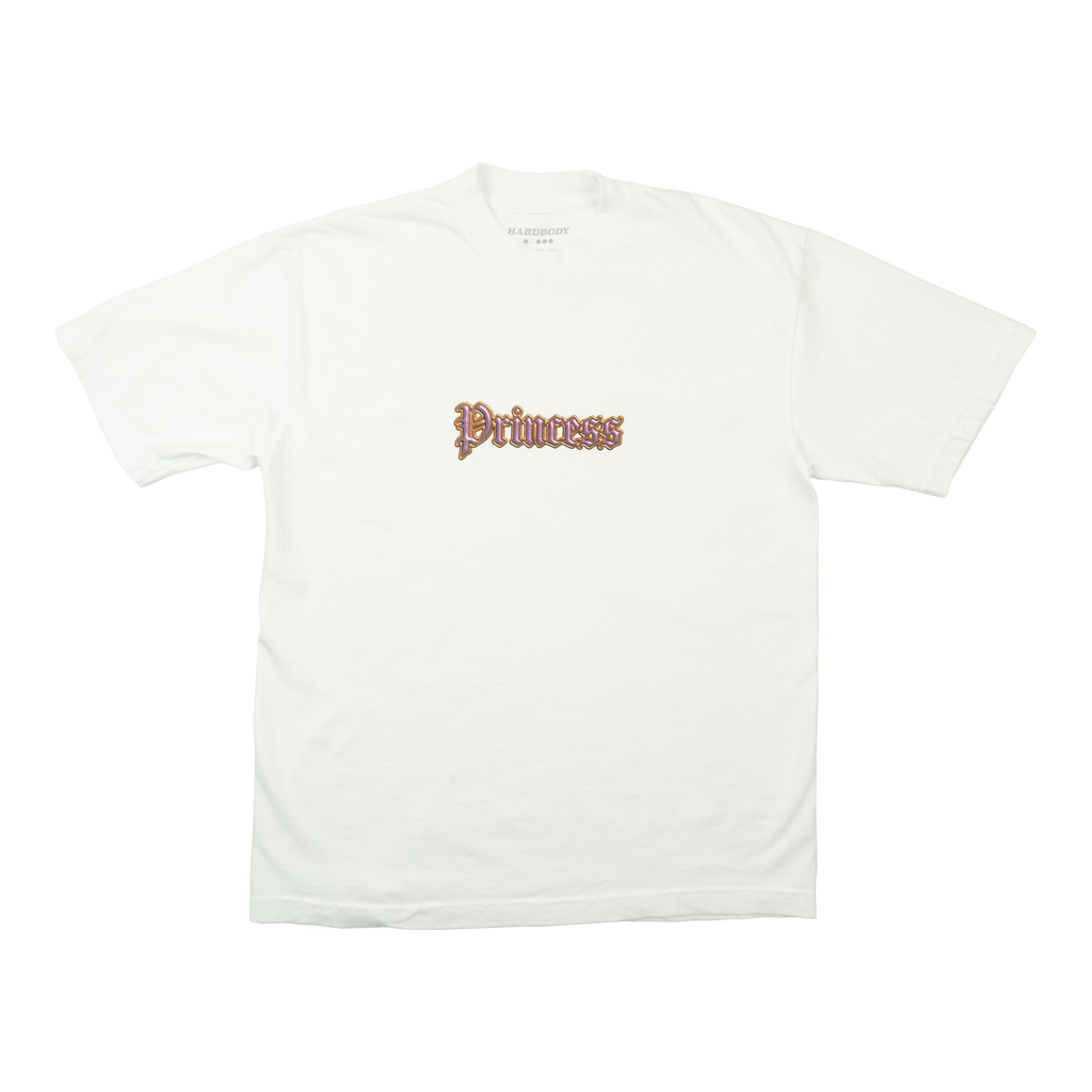 Hardbody Princess Tee White