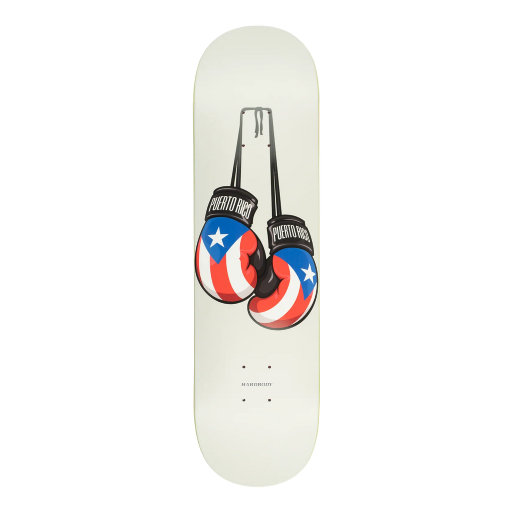 Hardbody Puerto Rico Boxing Gloves Deck 8.125" | 8.25"
