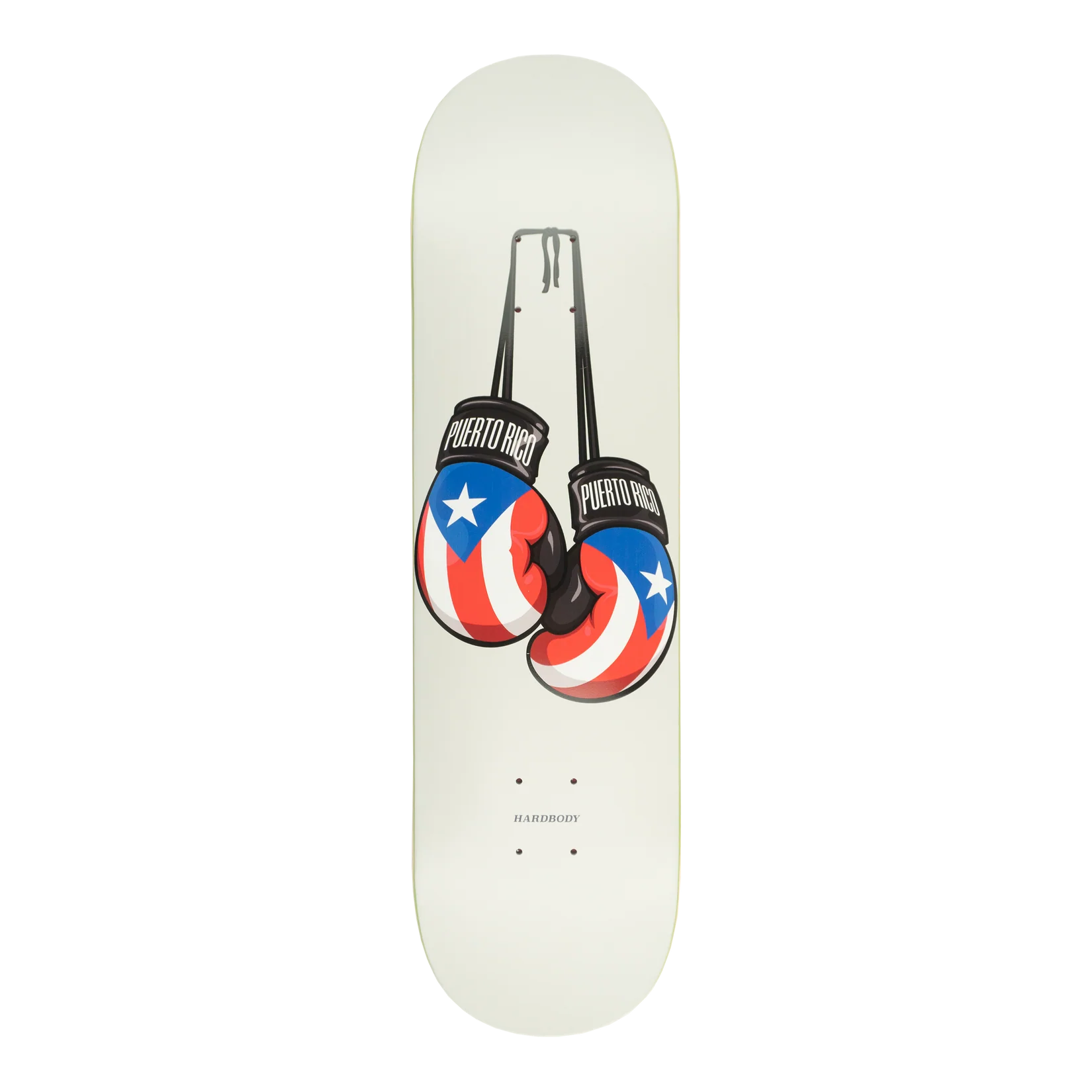 Hardbody Puerto Rico Boxing Gloves Deck 8.125" | 8.25"