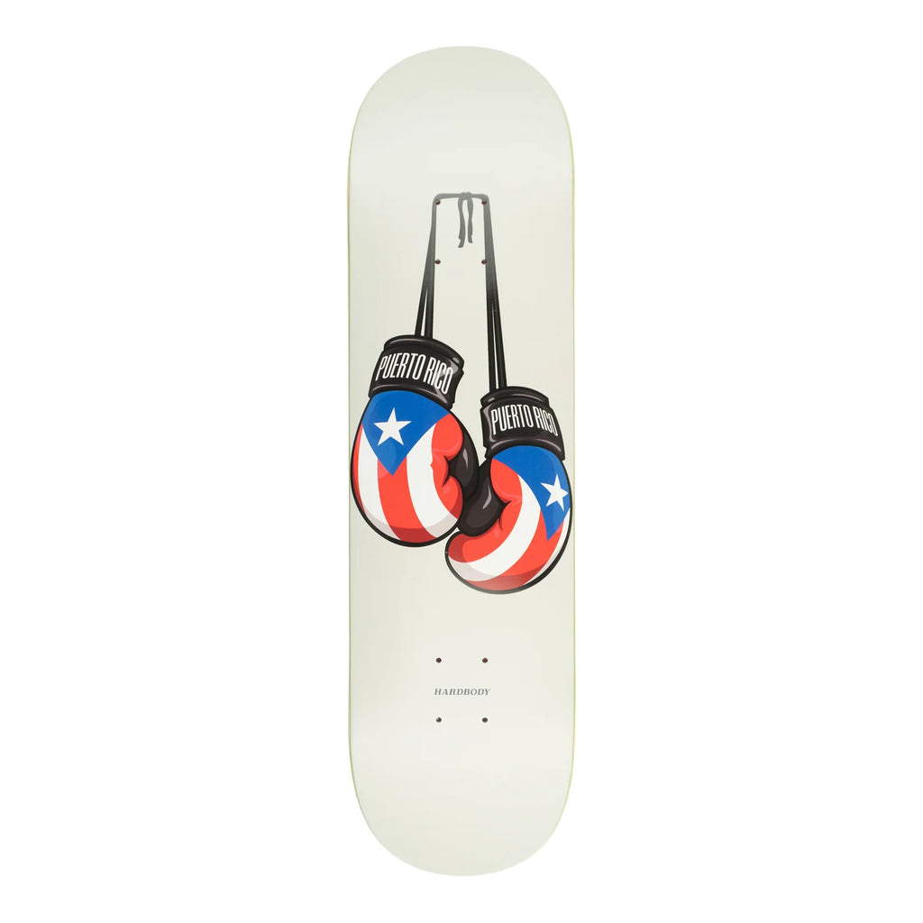 Hardbody Puerto Rico Boxing Gloves Deck 8.125" | 8.25"