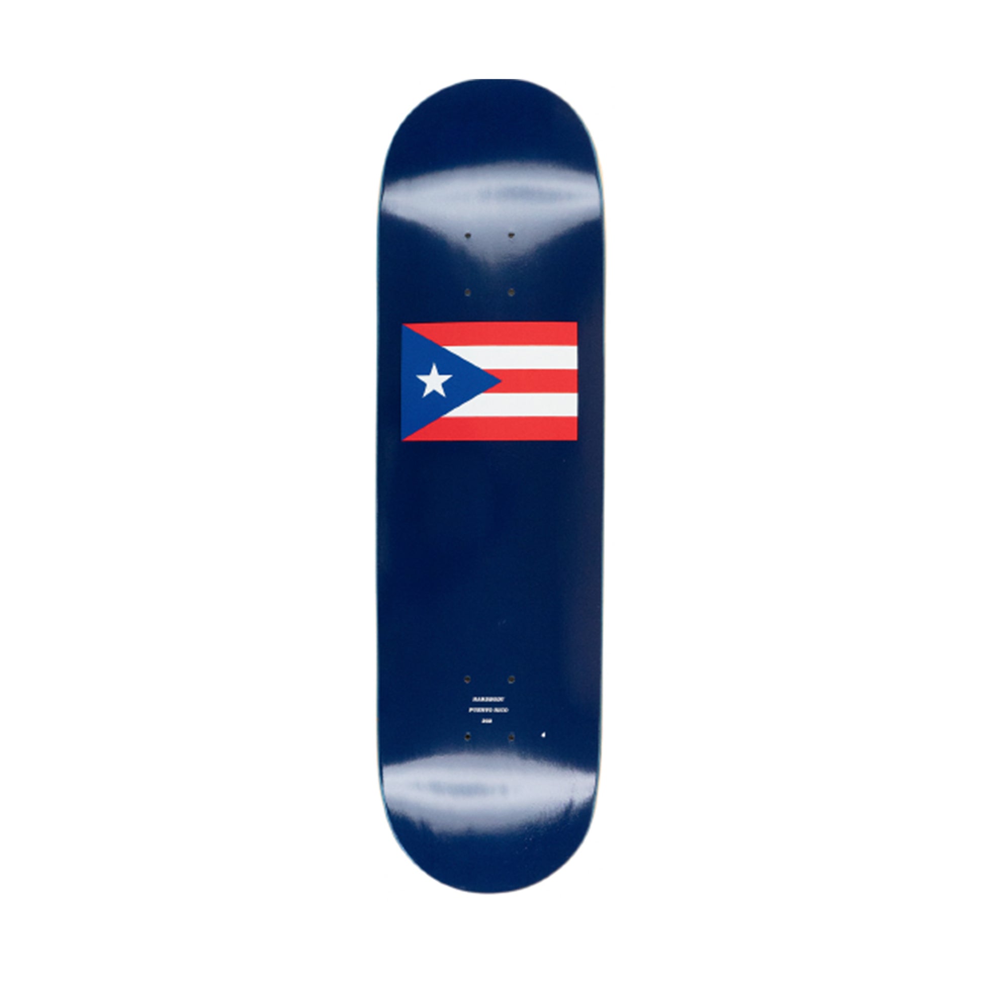 Hardbody Puerto Rico Deck Blue/Flag 8" | 8.25"
