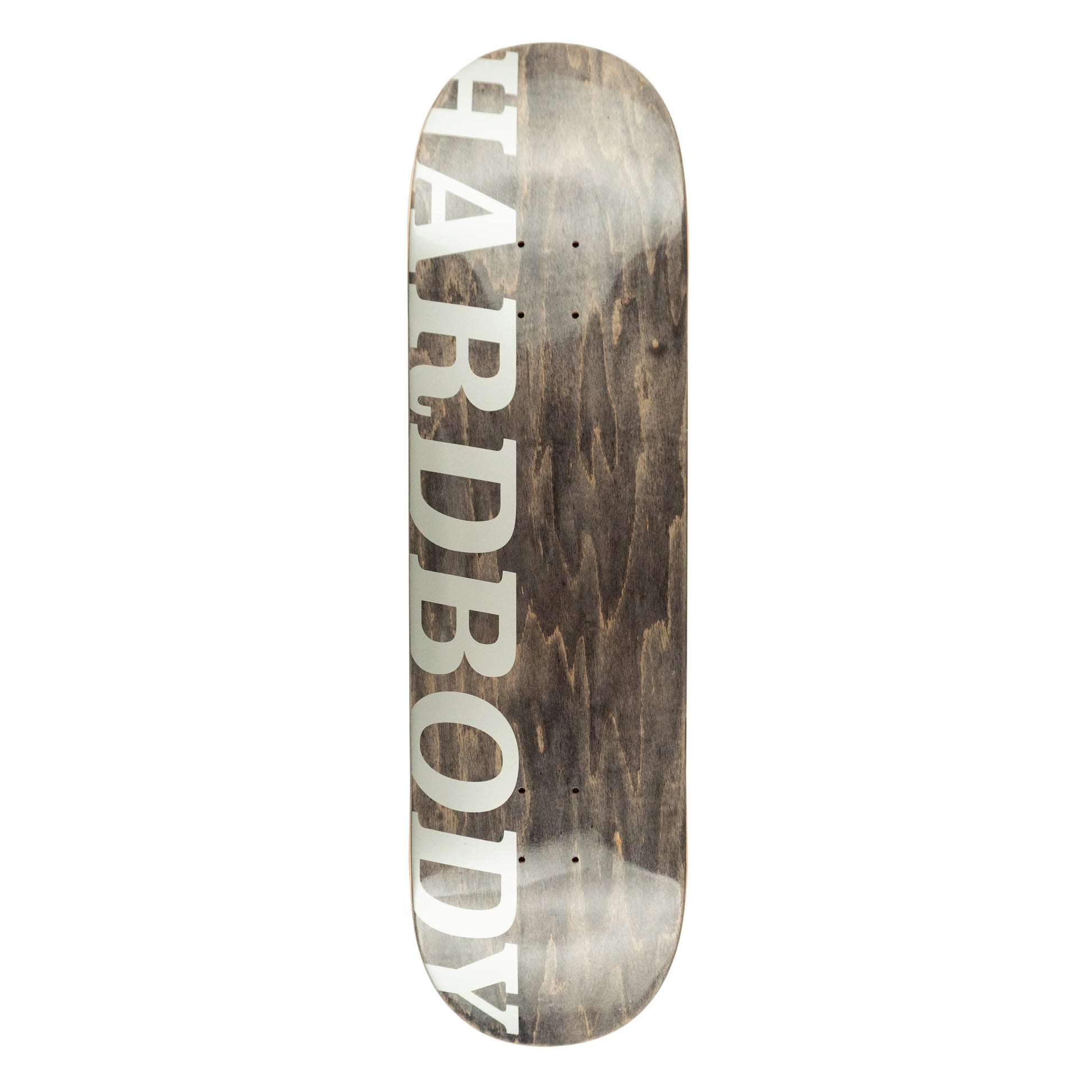 Hardbody Silver Logo Deck 8.38" | 8.5"