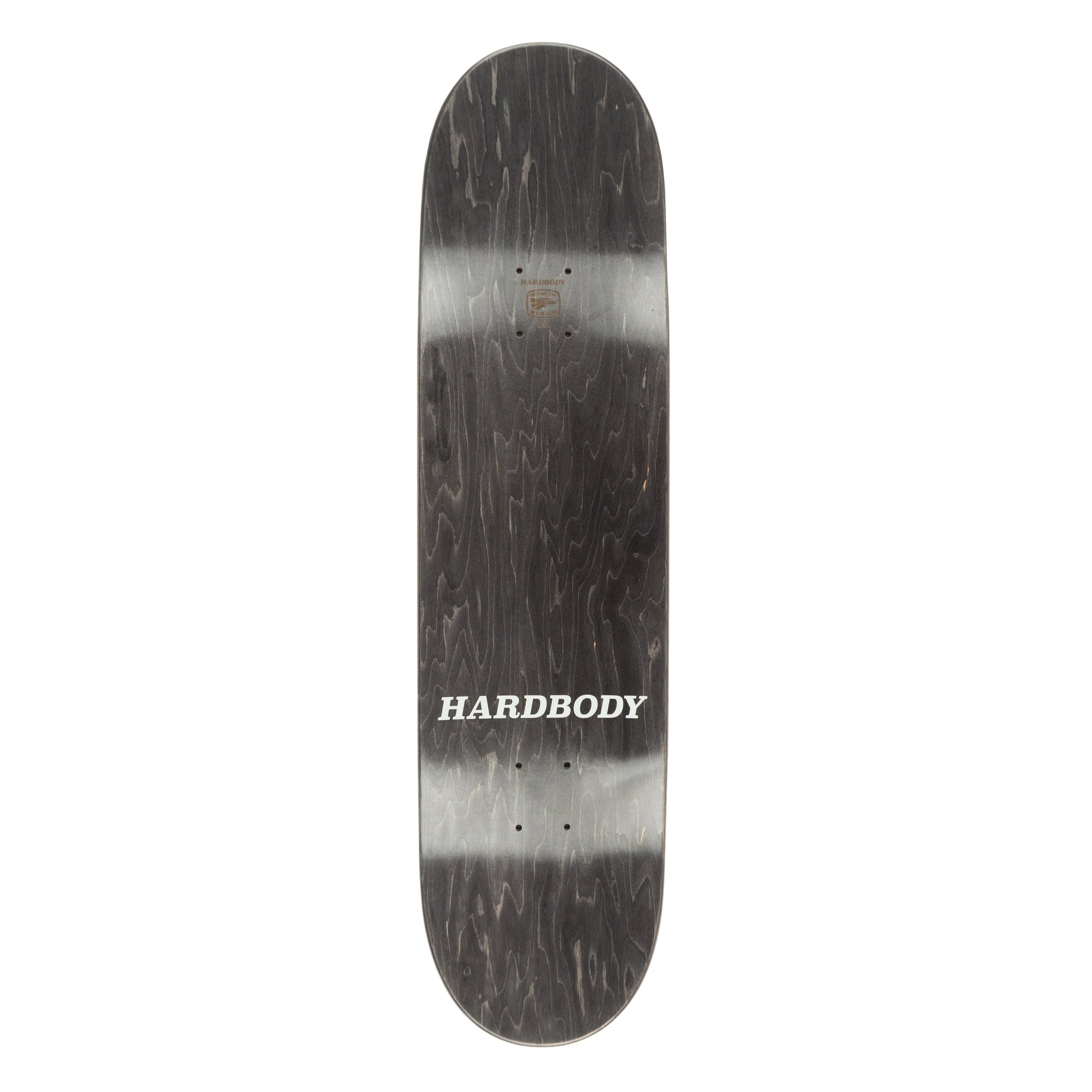 Hardbody Silver Logo Deck 8.38" | 8.5"