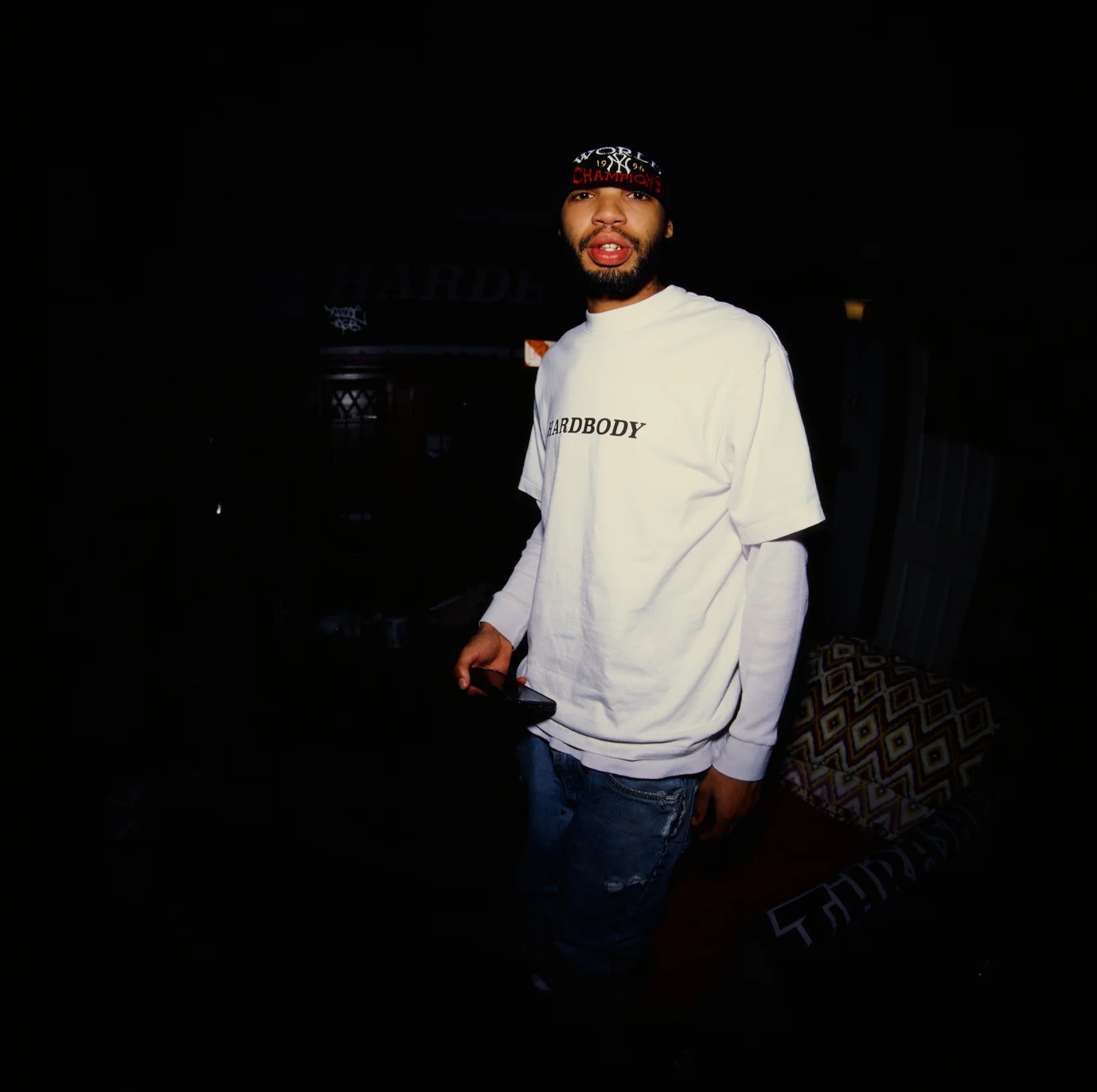 Hardbody Logo Tee White