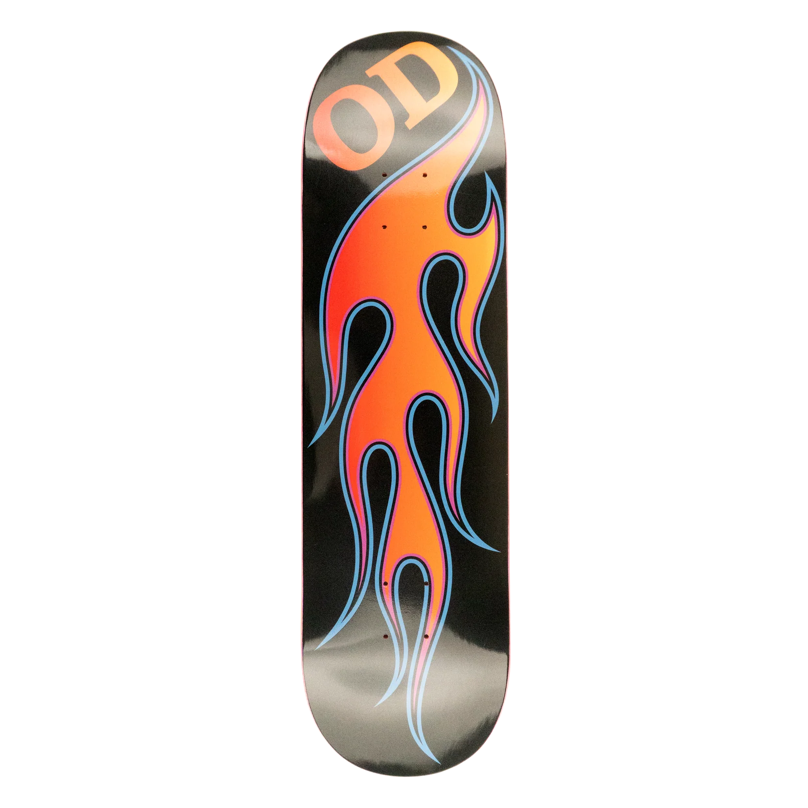 Hardbody OD Flames Black Deck 8.38" | 8.5"