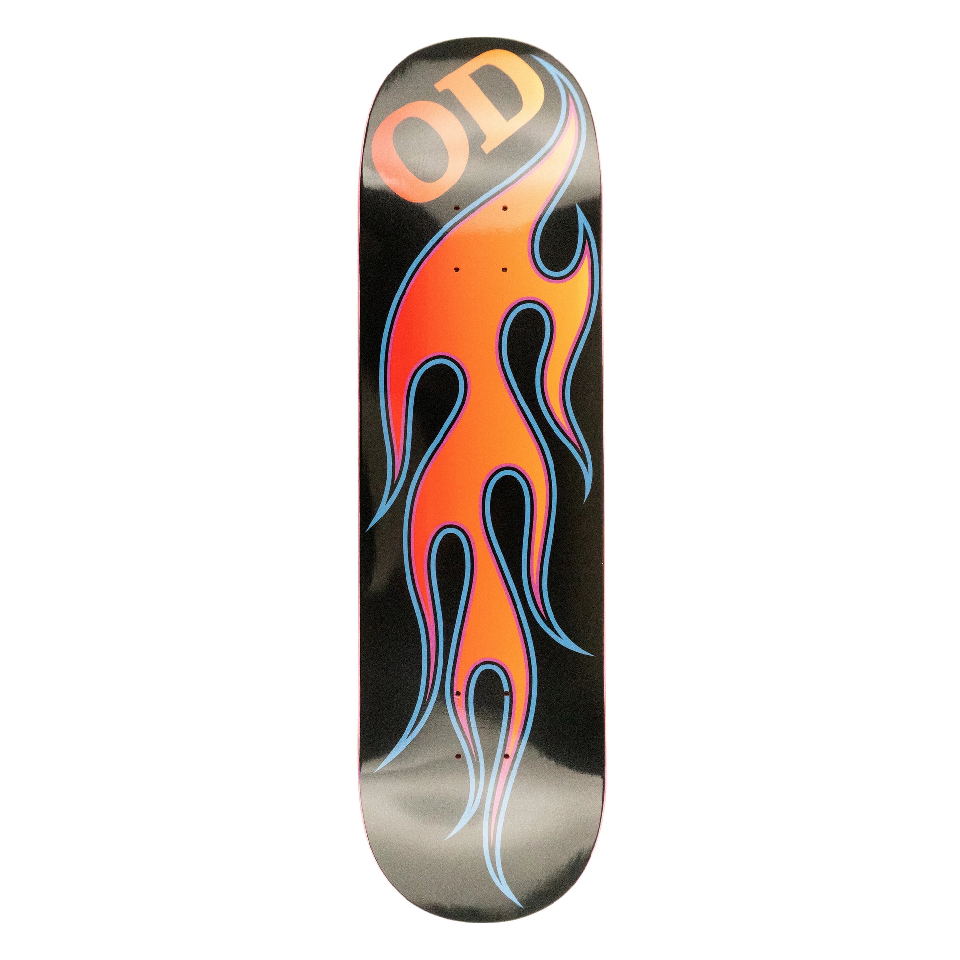 Hardbody OD Flames Black Deck 8.38" | 8.5"