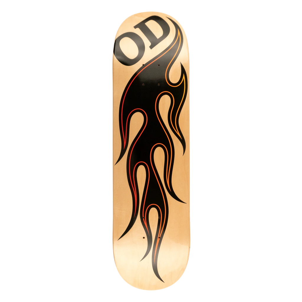 Hardbody OD Flames Natural Deck 8"