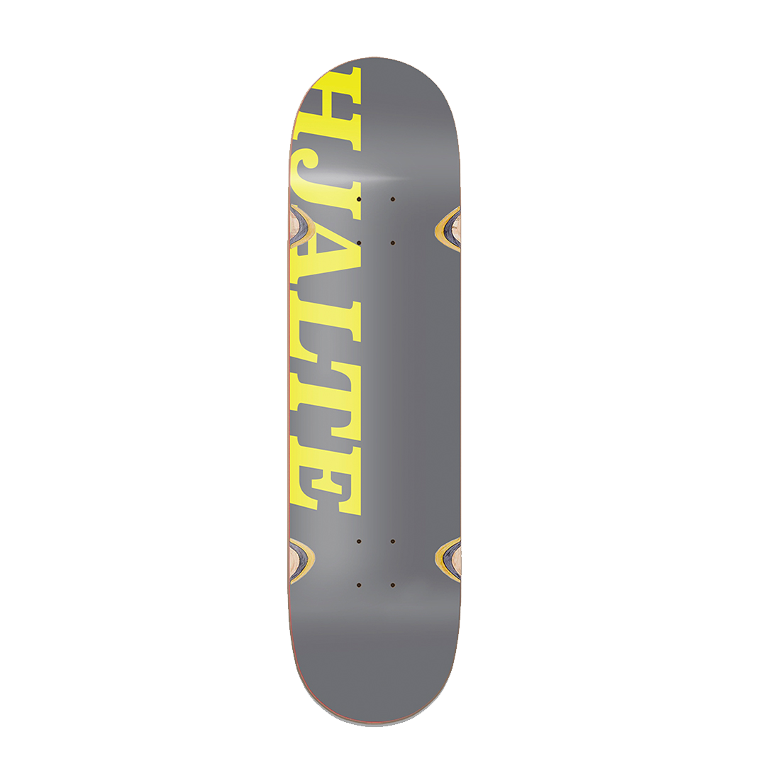 Hardbody Hjalte Deck Grey/Yellow 8.25" | 8.38" | 8.5"
