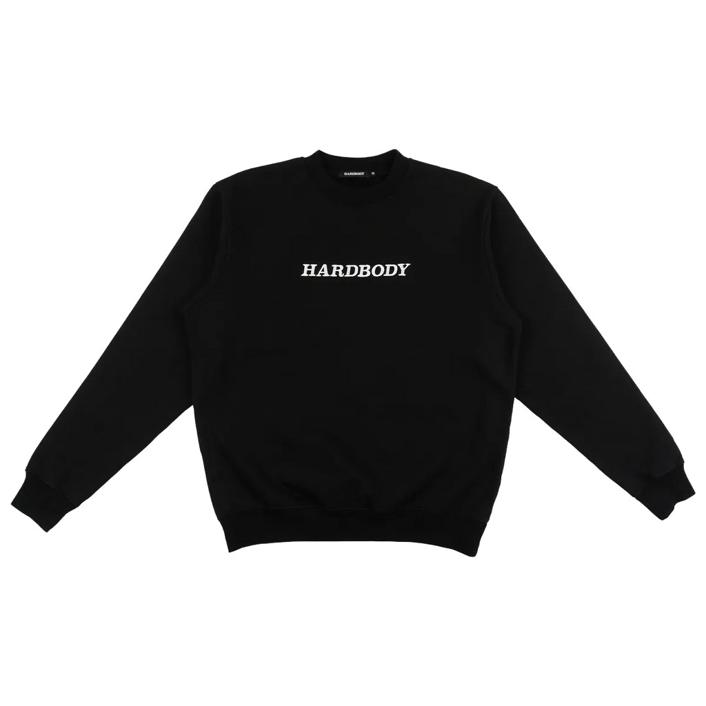 Hardbody Classic Logo Crewneck Black