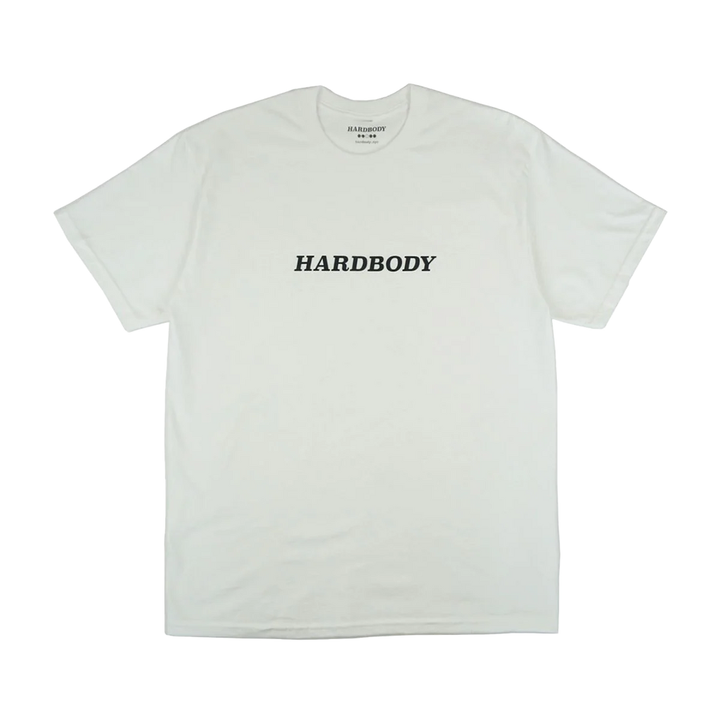Hardbody Logo Tee White