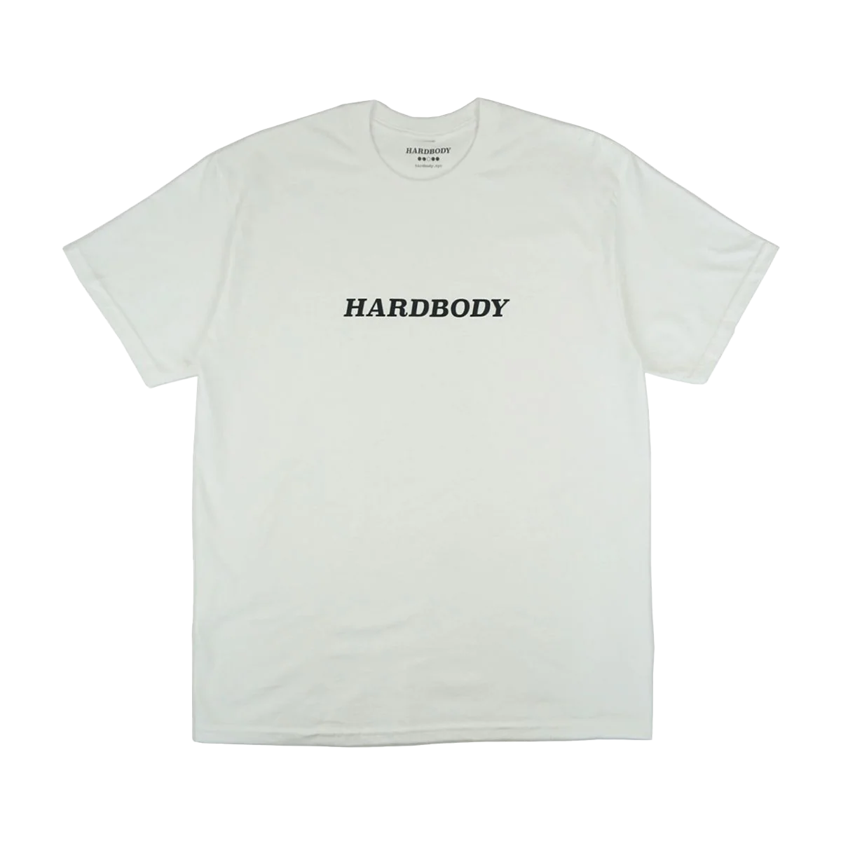 Hardbody Logo Tee White
